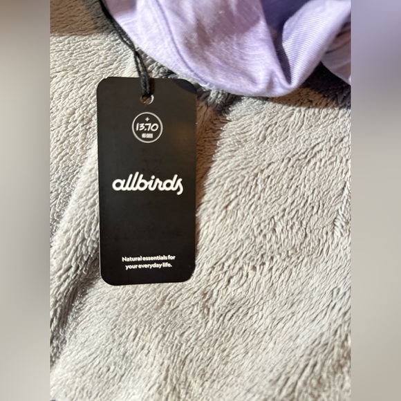 Allbirds Natural Mid-Layer Light Purple Merino Wool Quarter-Zip Pullover NWT M - Picture 4 of 7